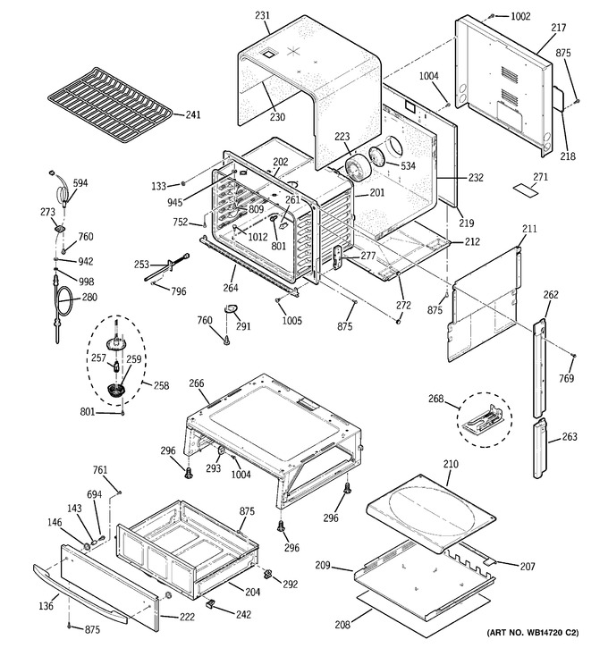 Diagram for PGS975BEM4BB