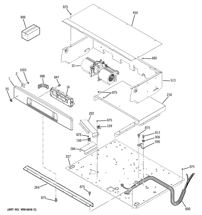 Diagram for JTP70DP1WW