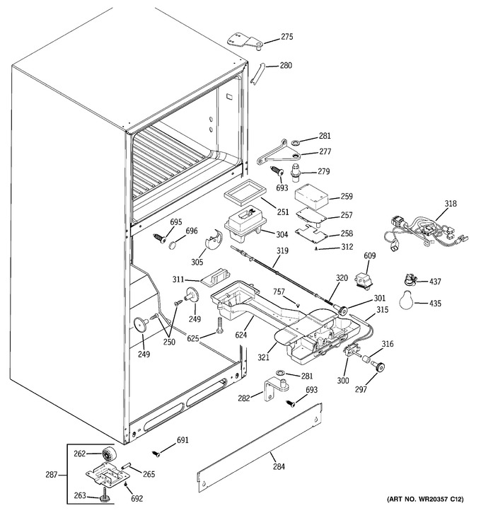 Diagram for GTH18SBXCRSS