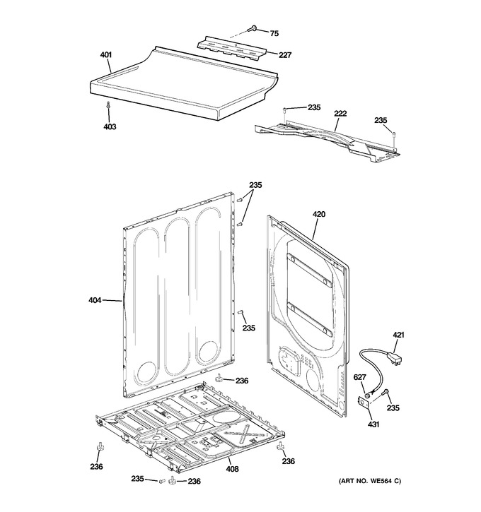 Diagram for DISR473CG6WW