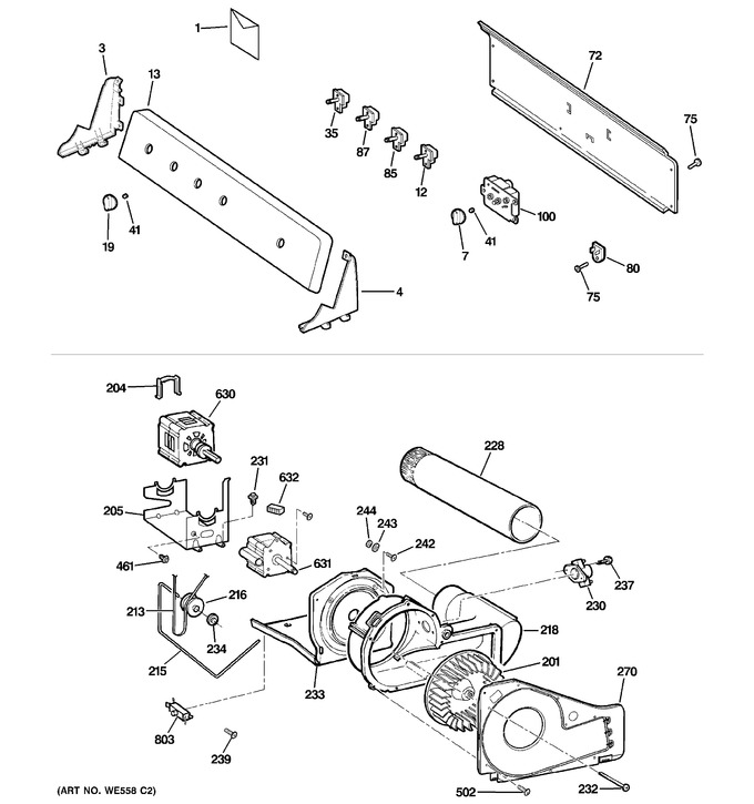 Diagram for DLSR483EG7WW