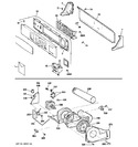 Diagram for 1 - Backsplash, Blower & Motor Assembly