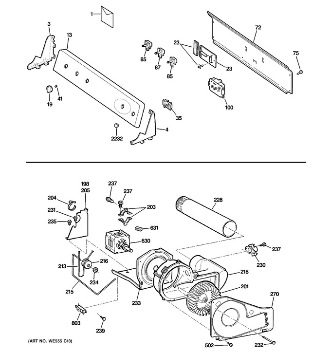 Diagram for DRSR495EG8WW