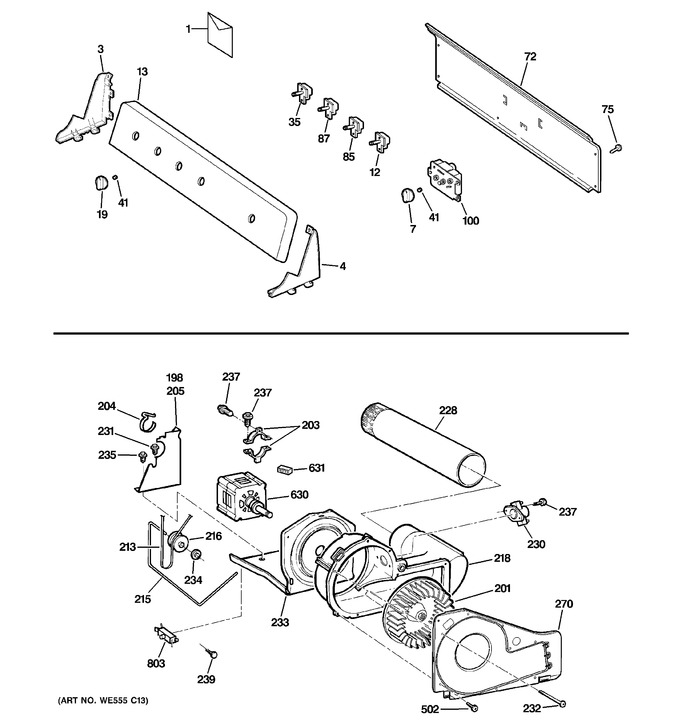 Diagram for DWXR483GG8WW