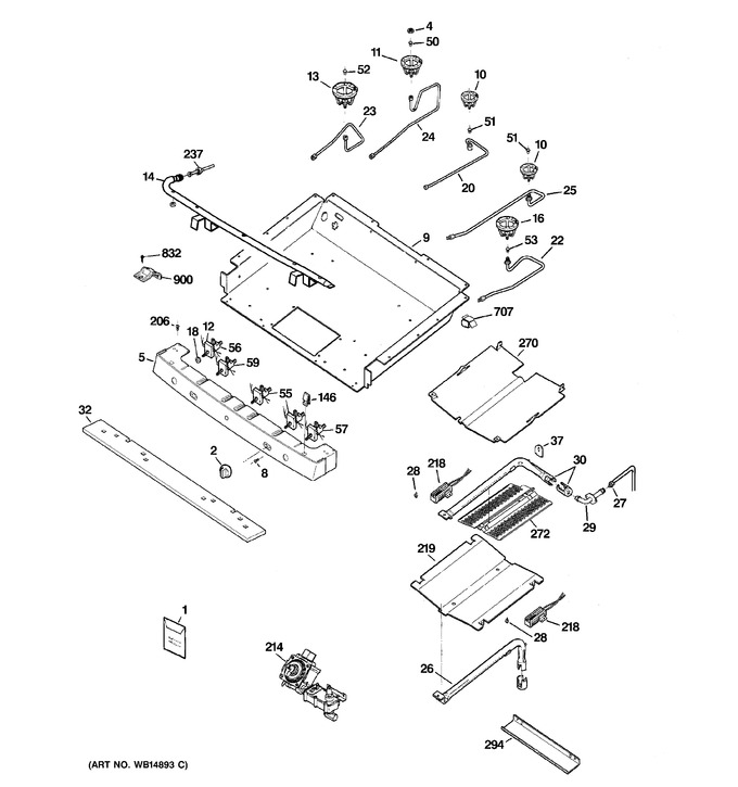 Diagram for JGB400SEP2SS