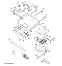 Diagram for 1 - Gas & Burner Parts