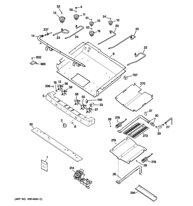 Diagram for JGB500SEP2SS