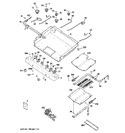 Diagram for 1 - Gas & Burner Parts