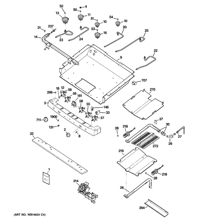 Diagram for JGB820SEP1SS