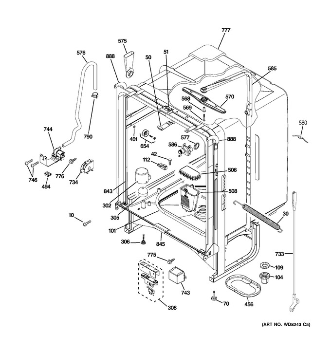 Diagram for GLD5660R00SS