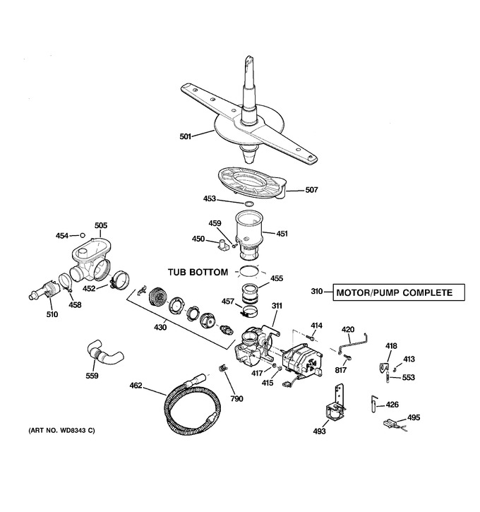 Diagram for GSD2301R00WW