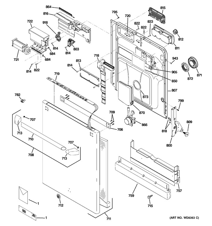 Diagram for CDWT980R10SS