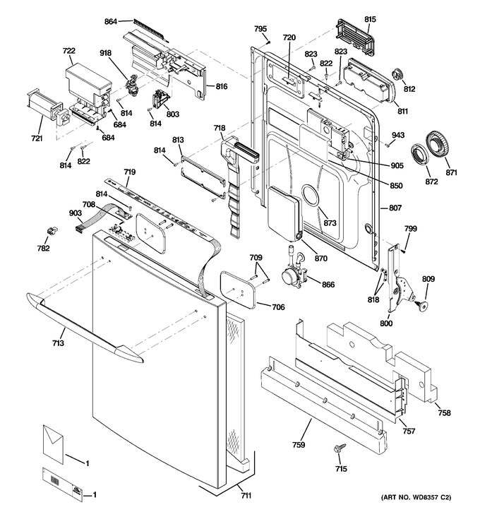 Diagram for PDWT580R10SS