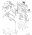 Diagram for 1 - Escutcheon & Door Assembly