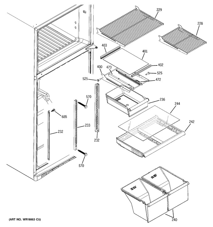 Diagram for GTH18DCXARCC