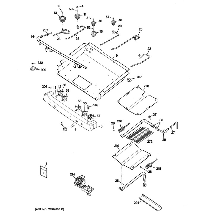 Diagram for JGB805DEP2WW