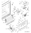 Diagram for 2 - Freezer Section