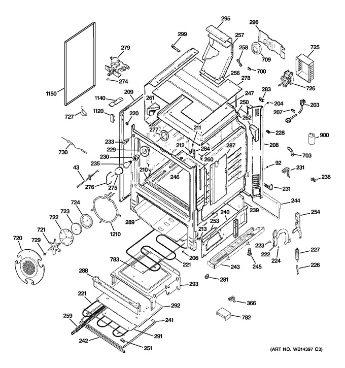 Diagram for CGS980SEM5SS