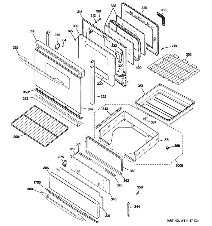 Diagram for P2B918DEM4WW