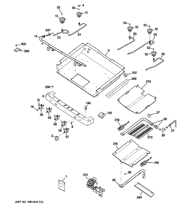 Diagram for PGB908DEM4CC