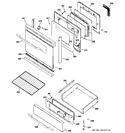 Diagram for 4 - Door & Drawer Parts