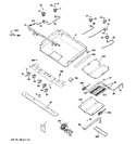 Diagram for 1 - Gas & Burner Parts