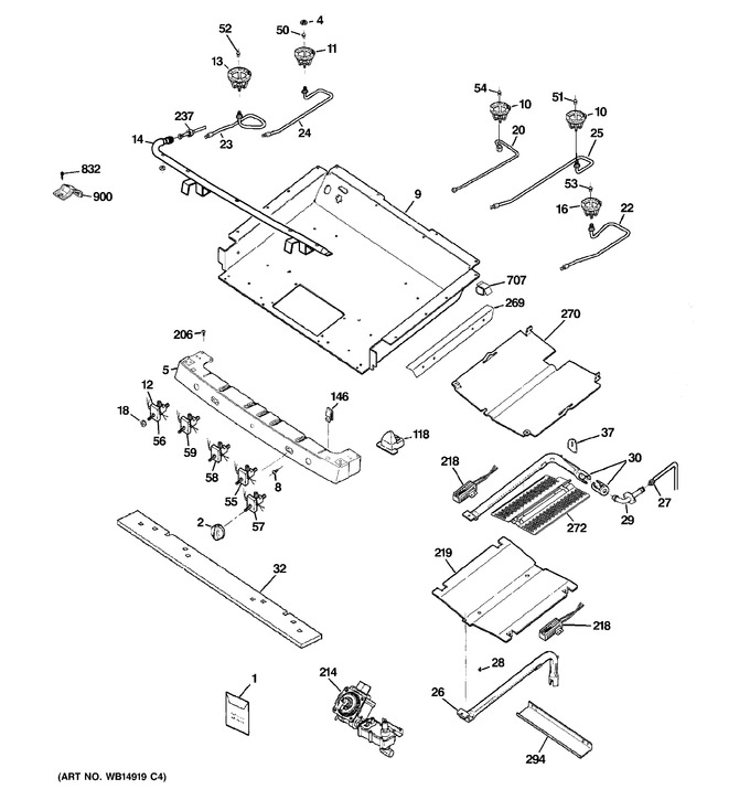 Diagram for PGB908SEM4SS