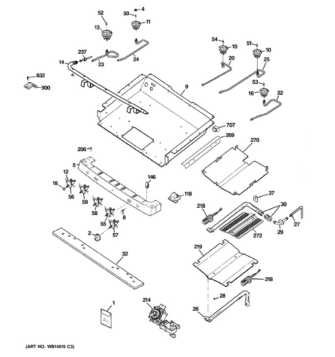 Diagram for PGB910SEM4SS