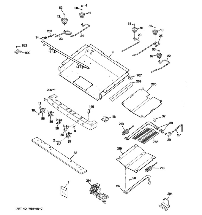 Diagram for PGB916SEM4SS