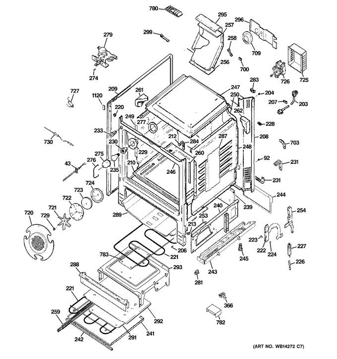 Diagram for PGB918DEM4WW