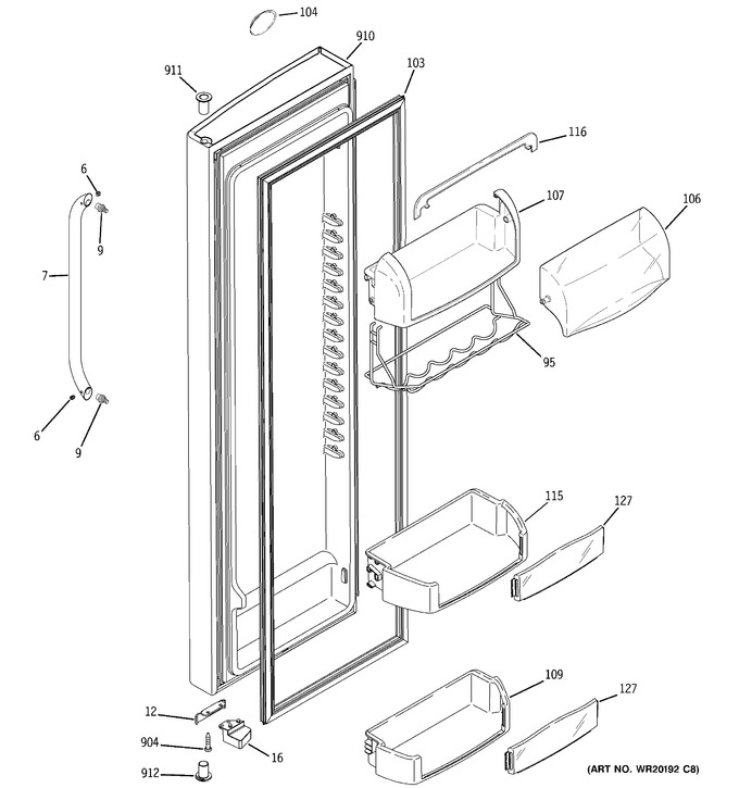 Diagram for ESHS5MGXGESS