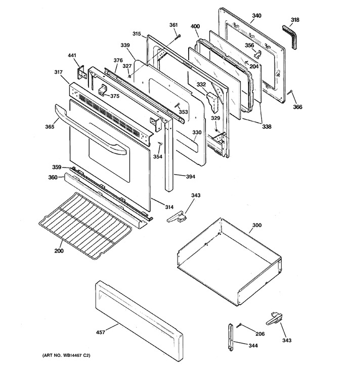 Diagram for RGB745DEP3WH