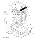 Diagram for 1 - Control Panel & Cooktop