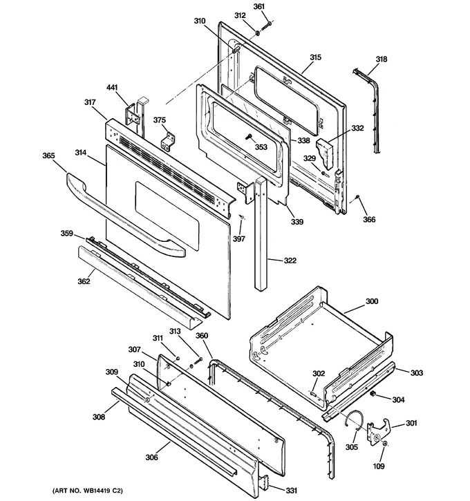 Diagram for RGB530DEP1WW