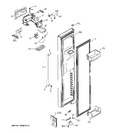 Diagram for 1 - Freezer Door