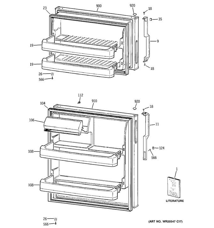 Diagram for GTS17BBSGRWW