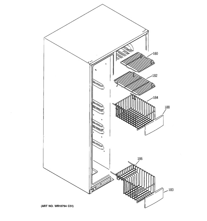 Diagram for GCE23LHYAFSS