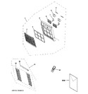 Diagram for 1 - Front Panel, Filter & Frame