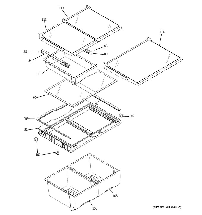 Diagram for GFSF2HCYAWW