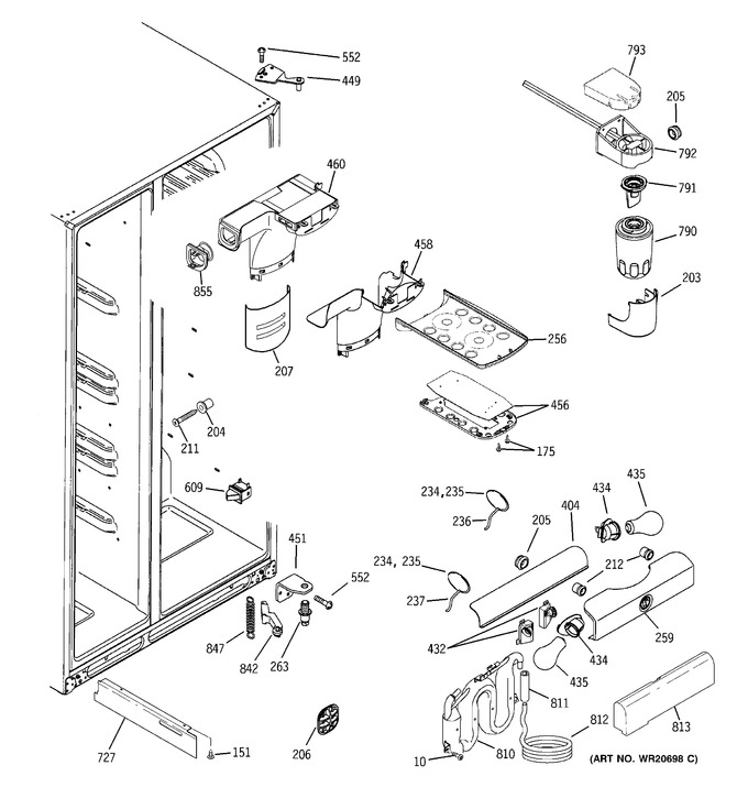 Diagram for ESHF6PGYAEWW