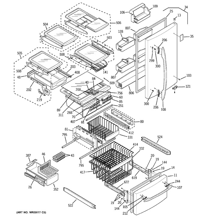 Diagram for PDS20MFWCWW