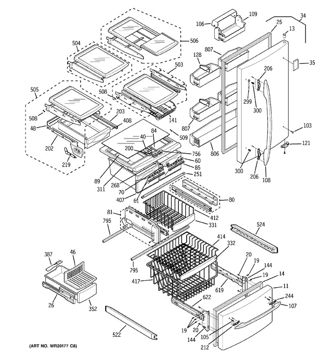 Diagram for PDS22MFWCBB