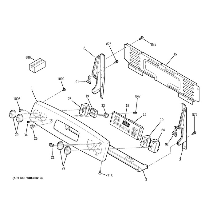 Diagram for JB670SP1SS