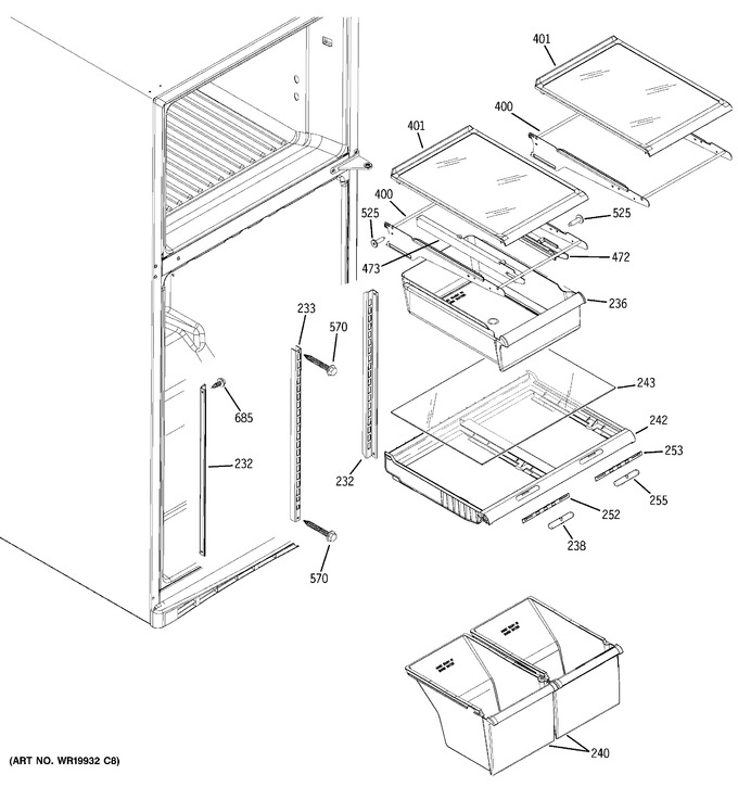 Diagram for GTH18KBXCRWW