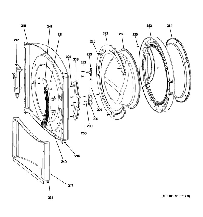 Diagram for WBVH5200J2WW