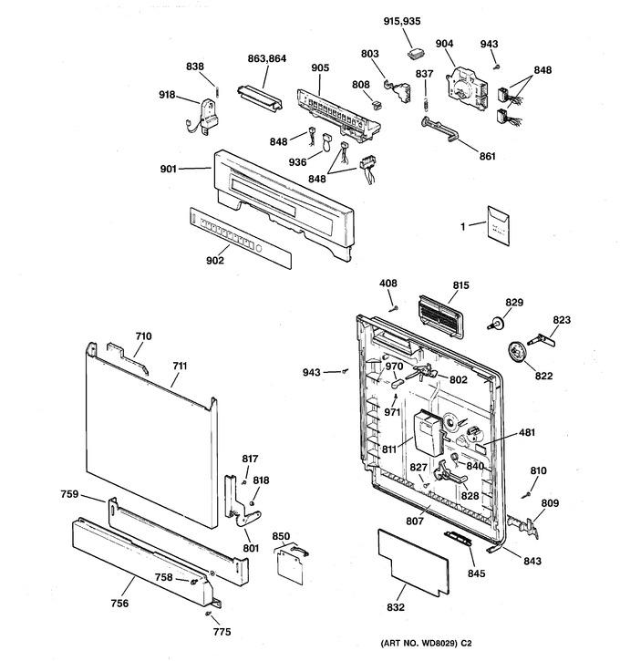 Diagram for ZBD3500Z00BB