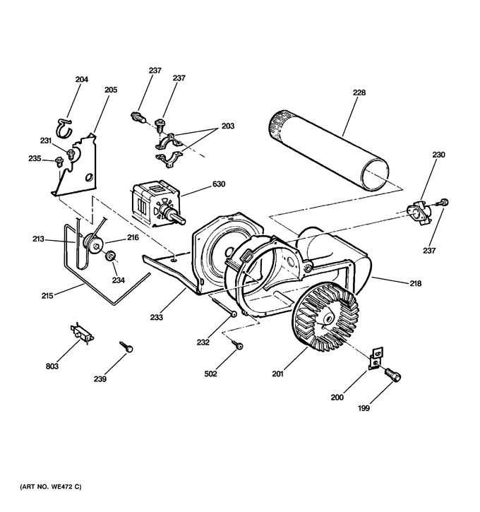 Diagram for DDC4400SNMWH