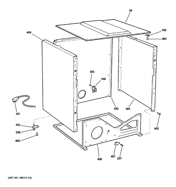 Diagram for DDC4500T1WH