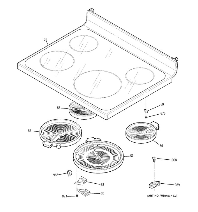 Diagram for JB645CP1BB