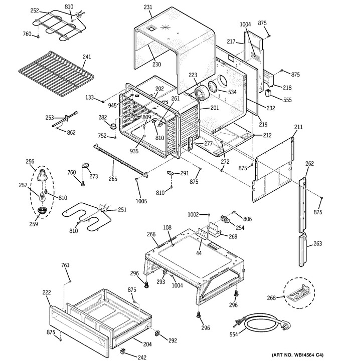 Diagram for JCSP42DN2WW